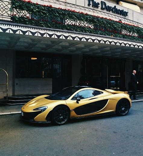 Gold McLaren p1 | Bilar