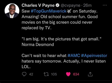 Charles Payne on Twitter ! : r/amcstock