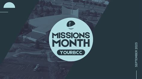 Mission’s Month 2023 | Bethesda Christian Church