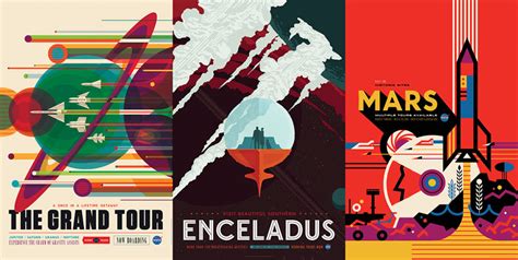 NASA Space Travel Posters