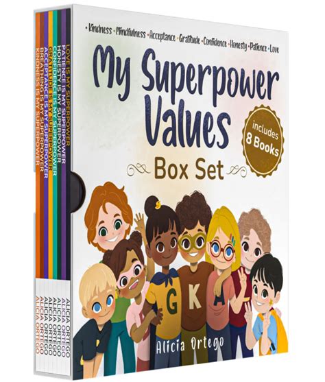 My Superpower Values Books - Alicia Ortego