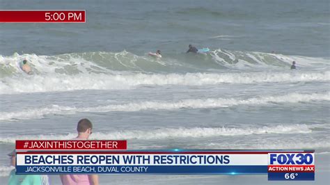 Duval County Beach Mayor: ‘No problems reopening beaches’