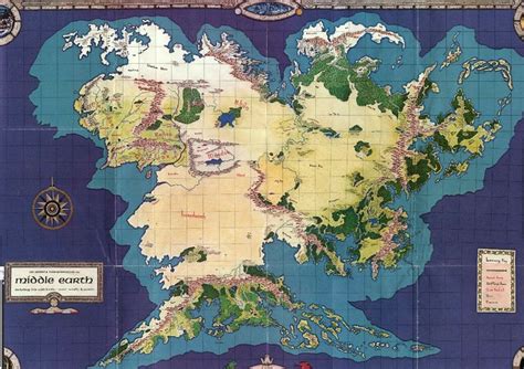 map of Middle Earth Numenor - Google Search | Middle earth map, Fantasy world map, Fantasy map