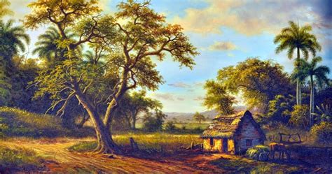 Cuban Contemporary Painters - Online Art Gallery : Cuban Landscape Paintings