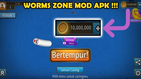 WORMS ZONE MOD APK ! UNLOCK ALL SKIN + UNLIMITED COIN - GAME MOD - YouTube