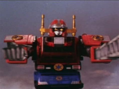 Lightspeed Megazord First Fight (Power Rangers Lightspeed Rescue) - YouTube