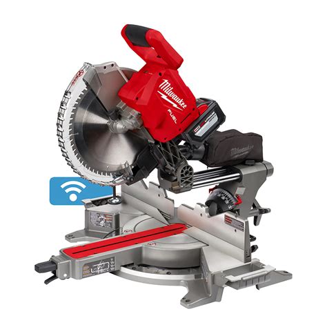 Milwaukee M18 Fuel 12” Dual Bevel Sliding Compound Miter Saw w/ One Key ...