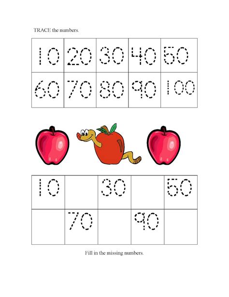 Printable Skip Count by 10 Worksheets | 101 Activity