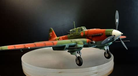 Ilyushin IL-2 Sturmovik. Hand made scale miniature model. | Etsy
