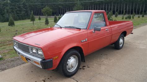 1984 Dodge Ram D50, 2.6L 4-Speed Transmission, SURVIVOR VERY ORIGINAL ...