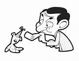 Mr Bean coloring Page To Download  Coloring Pages sketch template