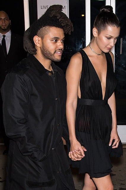 The Weeknd Supports Girlfriend Bella Hadid at New York Fashion Week | Entertainment Tonight