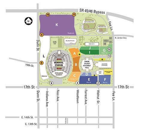 Iu Memorial Stadium Seating Chart