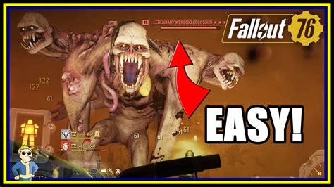 How To Spawn A Wendigo Colossus(Easiest Method) - Fallout 76 - YouTube