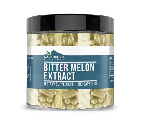 Bitter Melon Capsules - Earthborn Elements