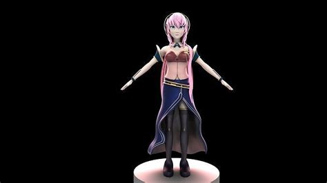 Megurine Luka V4x Model 3D model | CGTrader