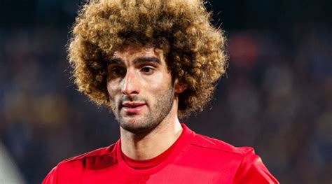 Marouane Fellaini haircut: De Gea, Eric Bailly and teammates react ...