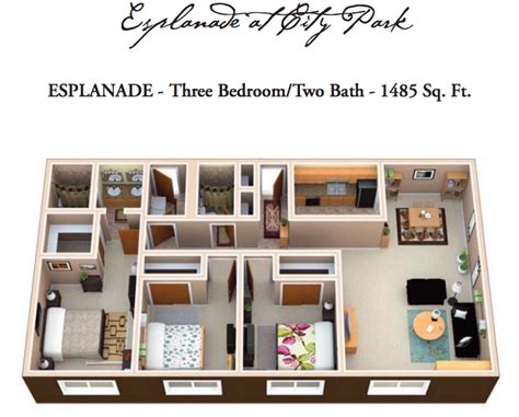 Esplanade | Luxury floor plans, New orleans apartment, Luxurious bedrooms