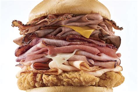 Arby’s Meat Mountain Sandwich Now Comes With a Fish Filet - Eater
