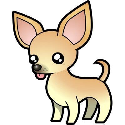 Cartoon Chihuahua (fawn smooth coat) | Chihuahua drawing, Dog drawing, Cute chihuahua