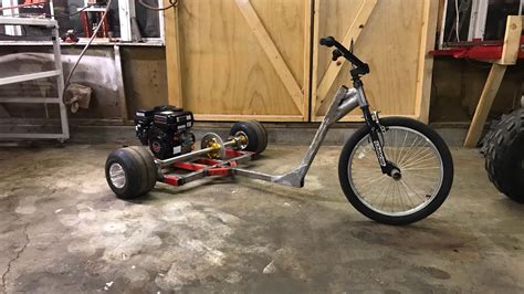 212cc drift trike build part 3 - YouTube