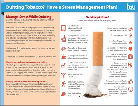 Quit Smoking Smoking Brochure Template