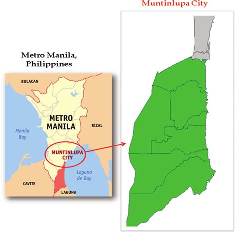 Muntinlupa City Map