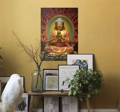 Buddha religious poster - TenStickers