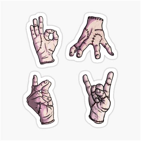 "Thing 4 x Sticker Set" Sticker for Sale by Tameink | Redbubble