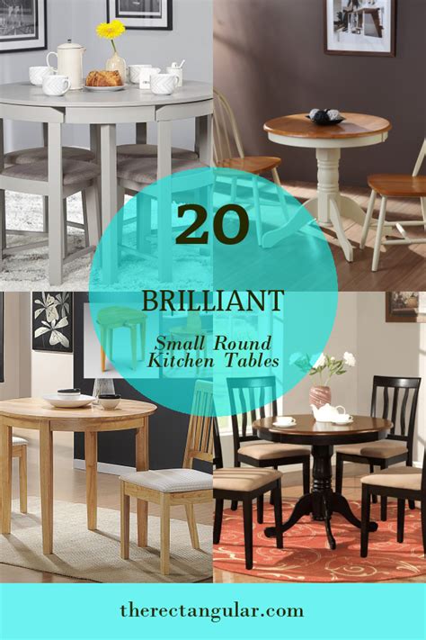 20 Brilliant Small Round Kitchen Tables - Home, Family, Style and Art Ideas
