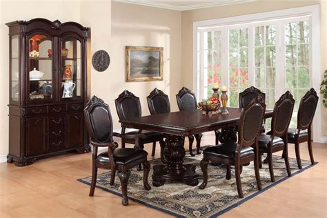 Formal Dining Room Table Seating 8 Chairs | Affordable Home Furniture