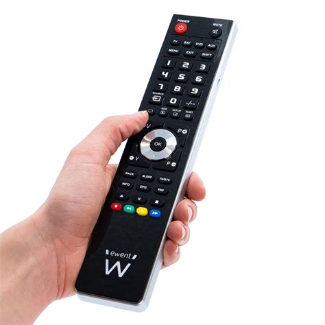 4 in 1 Universal Remote Control programmable via PC with micro USB cable | Ewent Eminent