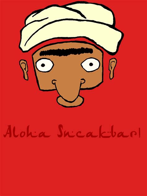 "Aloha Snackbar!" T-shirt by Miclogibear | Redbubble