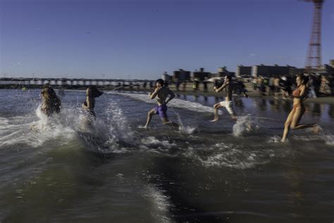 Scenes from the 2023 Coney Island Polar Bear Plunge - Brooklyn Magazine