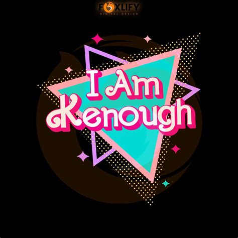 I Am Kenough Cute Ken Barbie Movie SVG Digital Cricut File