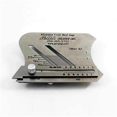 Adjustable Fillet Weld Gauge | The Validation Centre (TVC) Ltd