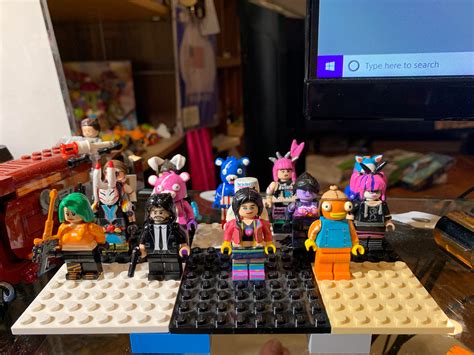 All of my custom LEGO Fortnite minifigures. All of them took several hours to make. : r/FortNiteBR