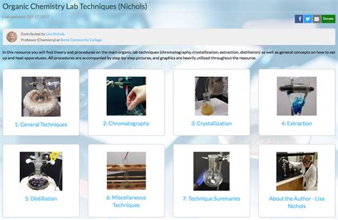 Web Version - Organic Chemistry Lab Techniques