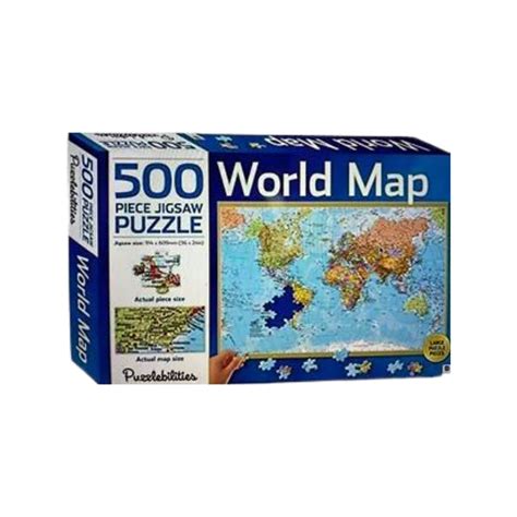 World Map Puzzle – Backpack the World