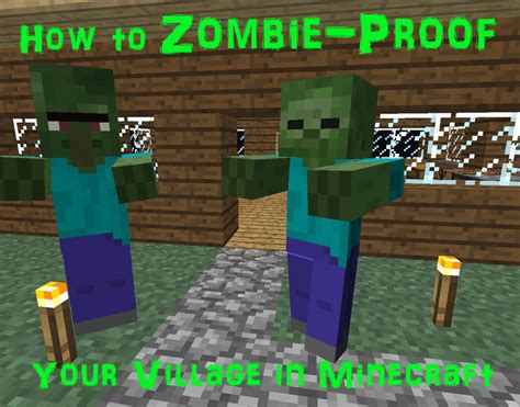 How to Zombie-Proof Your Village in "Minecraft" | LevelSkip