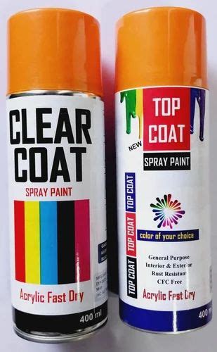 Clear Coat Spray Paint at Rs 96/piece in Sabarkantha | ID: 23378229791