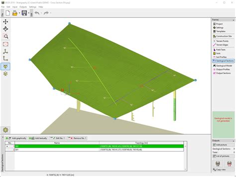 Stratigraphy – Cross Sections | Geotechnical Software GEO5