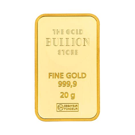 20g Gold Bar – The Gold Bullion Store