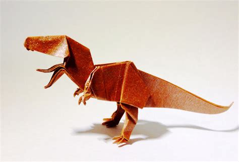 Origami T-Rex 4.2 by Kazikasaurus on DeviantArt