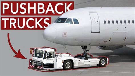 Aircraft pushback, why is it necessary? | Aircraft, Air traffic control, Trucks