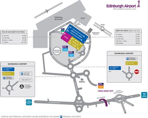 Car park map | Edinburgh Airport