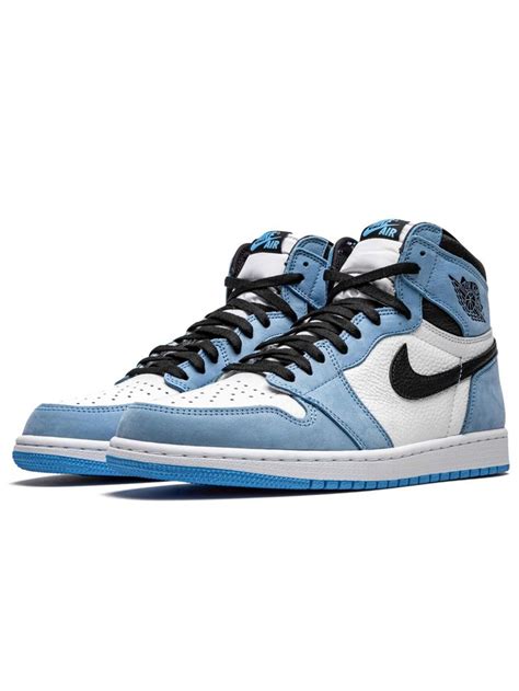 Nike Air Jordan 1 Retro High White University Blue Black - US10 / NZ in ...