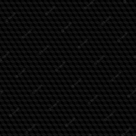 Premium Vector | Black hexagon seamless pattern background