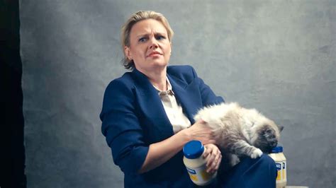 Hellmann's "Mayo Cat" Super Bowl 2024 Commercial with Kate McKinnon