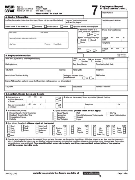 Wsib Form 7 Fill Out And Sign Printable Pdf Template Signnow | Free Nude Porn Photos